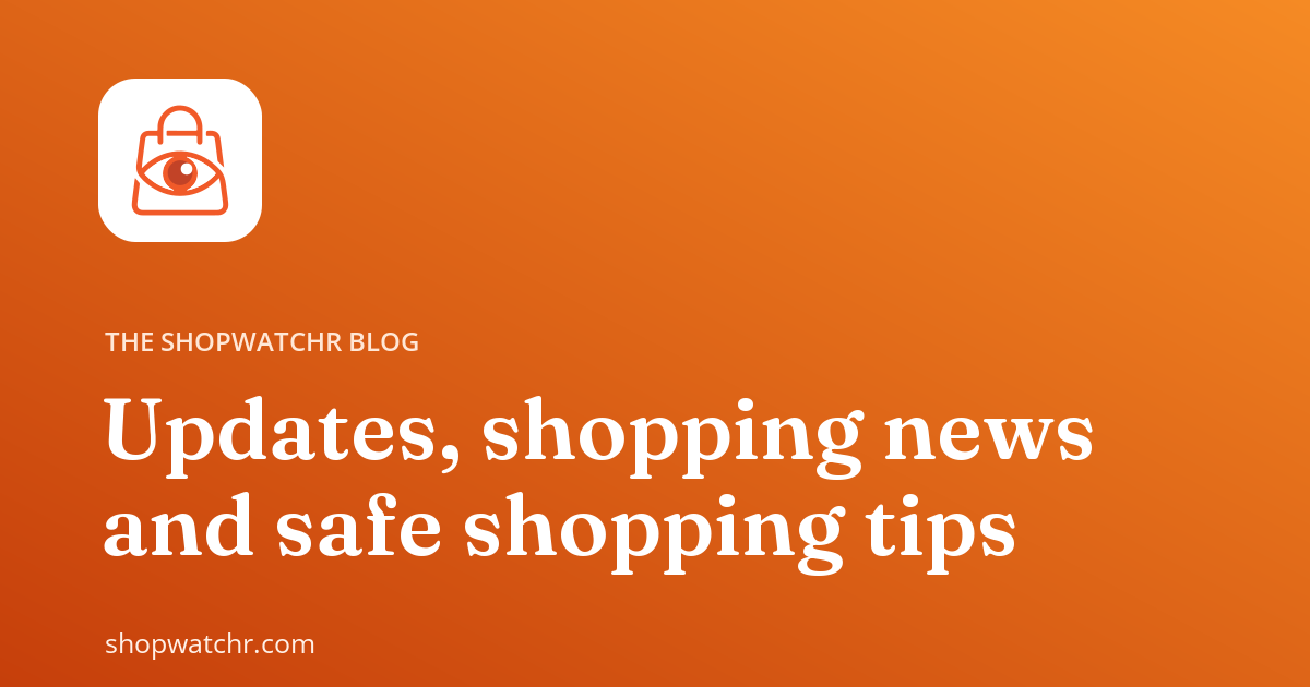 Blog · Shopwatchr